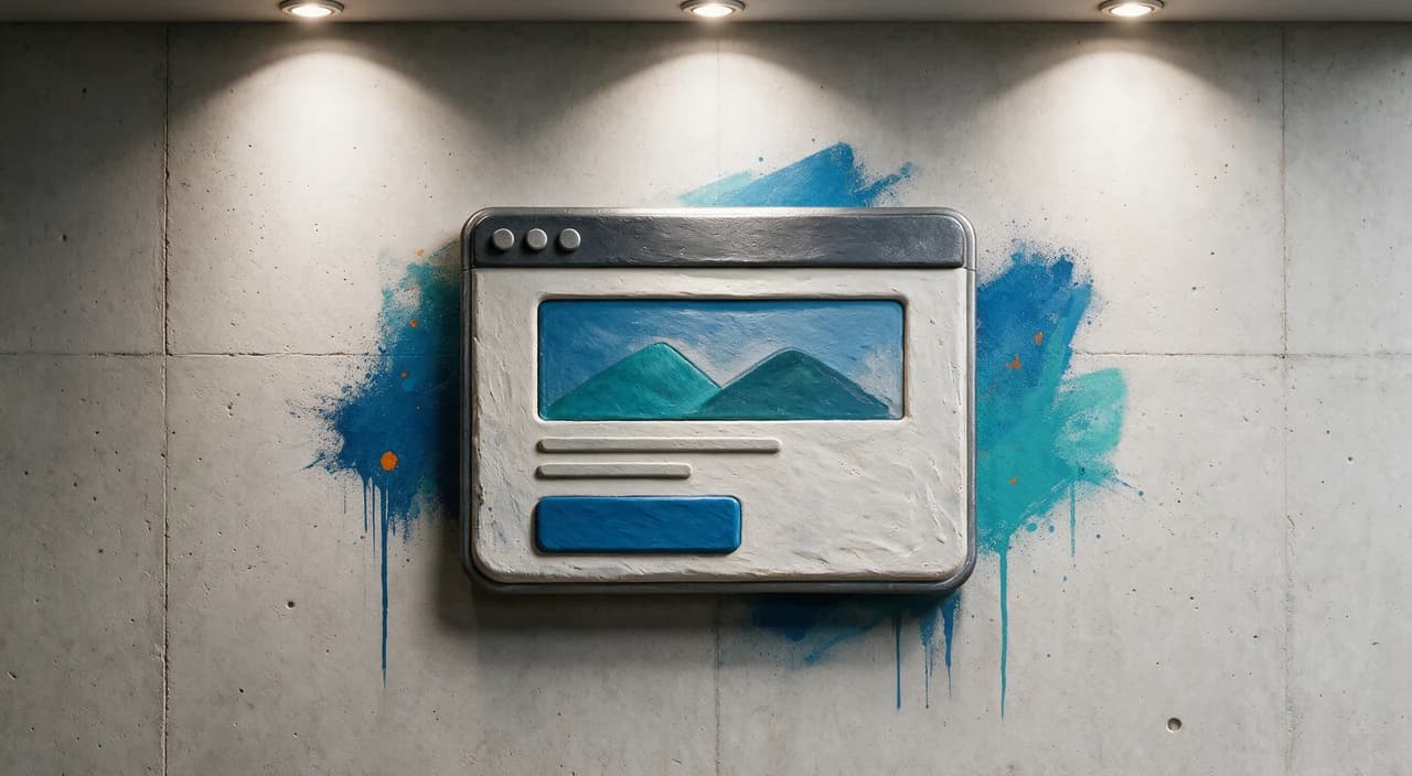 Browserfenster als Symbol für individuell entwickelte Webseiten
