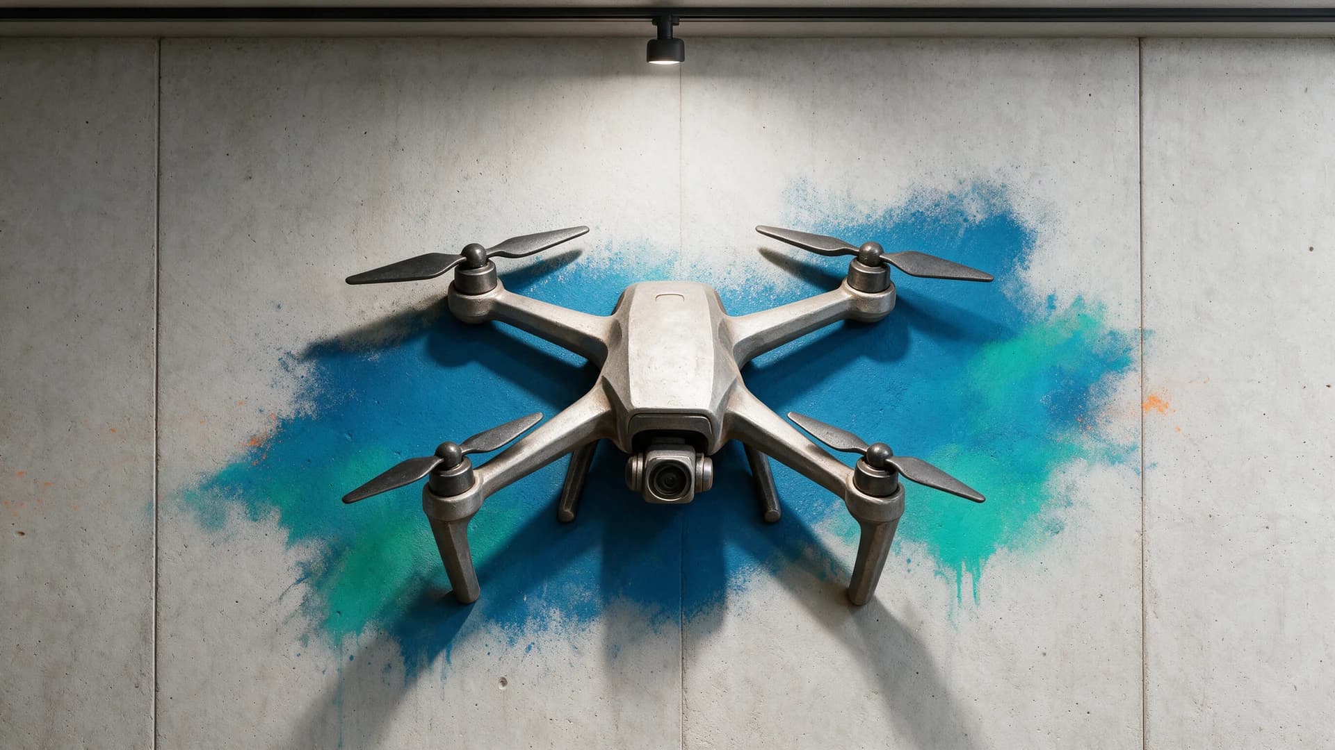 Quadrocopter als Symbol für professionelle Drohnenaufnahmen